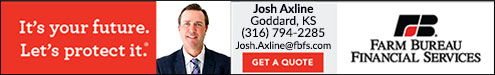 Josh Axline - Farm Bureau Financial Services Wide Sponsorship Banner